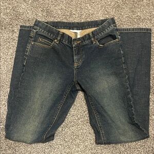 Nordstrom 6P Women's Dark Blue Boot Cut Jeans